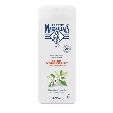 Le Petit Marseillais Kremowy �el pod prysznic Kwiat Pomara�czy 400 ml