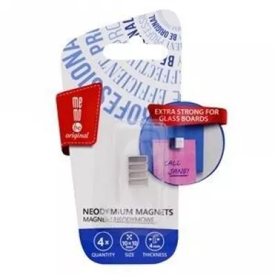 Magnesy do tablic neodymowe Memobe 4 szt.
