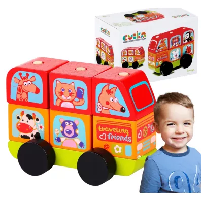 Mini bus Weso�e Zwierz�tka Cubika