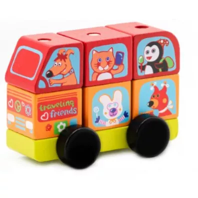 Mini bus Weso�e Zwierz�tka Cubika