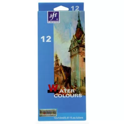 Titanum Farby akwarelowe w tubie 12 kolor�w