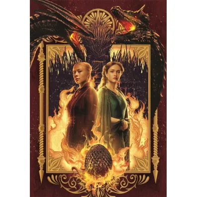 Puzzle 1000 el. Compact House Of The Dragon Clementoni
