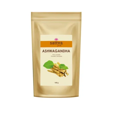 Sattva Ashwagandha w proszku - suplement diety 100 g