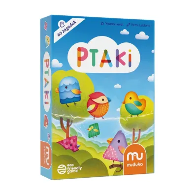 Ptaki. 60 zagadek Muduko