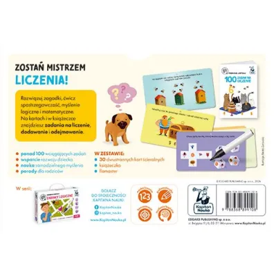 100 zabaw na liczenie. Kapitan Nauka. Trening umys�u