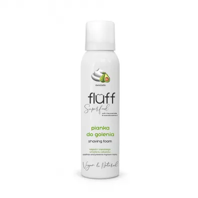 Fluff Pianka do golenia z awokado i niacynamidem 150 ml