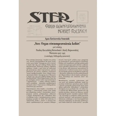 Ster. Organ r�wnouprawnienia kobiet - Agata Zawiszewska-Semeniuk