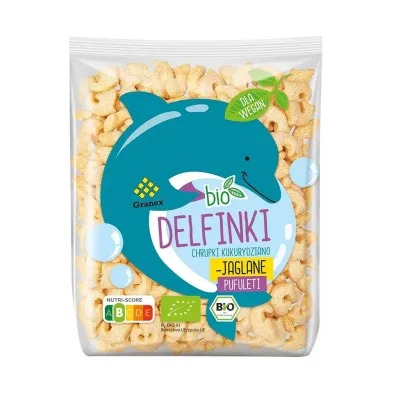 Granex Chrupki kukurydziano - jaglane delfinki 80 g Bio