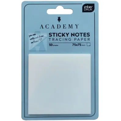 Interdruk Karteczki przezroczyste CRYSTAL Academy