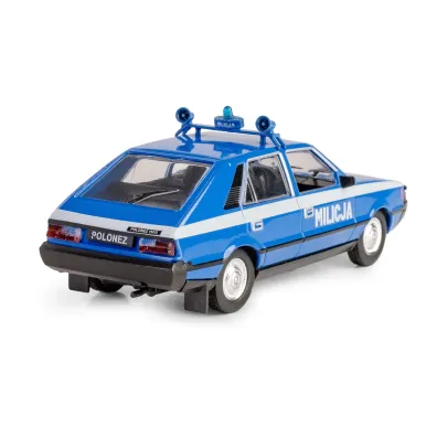 AUTO KOLEKCJI PRL-U 1 43 POLONEZ MILICJA B-242 WB Daffi