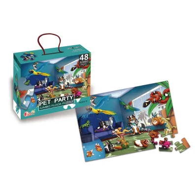 Puzzle 48 Jumbo Party Zwierz�t domowych Askato
