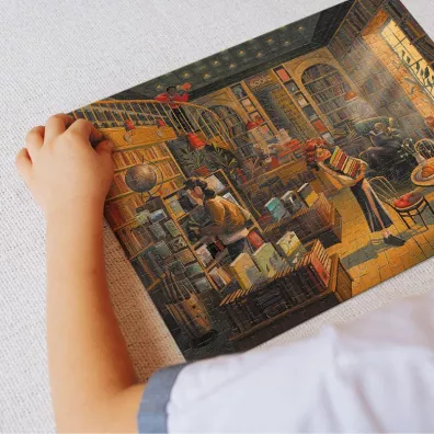 Puzzle 300 el. Ksi�garnia Maksik