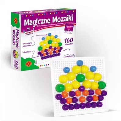 Magiczne mozaiki. Kreatywno�� i edukacja - 160 element�w Alexander