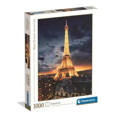 Puzzle 1000 el. High Quality Collection. Wie�a Eiffla Clementoni