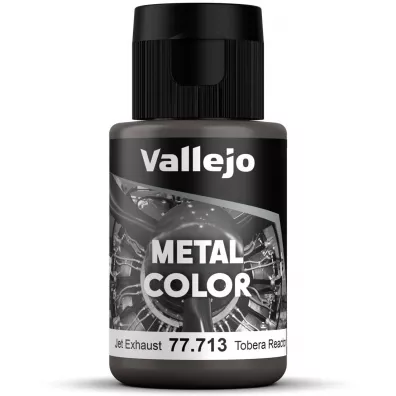 Vallejo: 77.713 - Metal Color - Jet Exhaust 32 ml