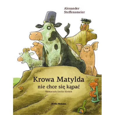 Krowa Matylda nie chce si� k�pa�