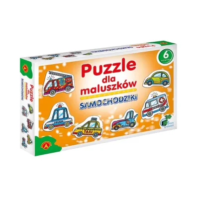 Puzzle dla maluszk�w 6 el. Samochodziki Alexander