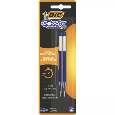 Bic Wk�ad Gel-ocity Quick Dry niebieski 2 szt.