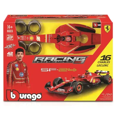 Bburago Model 1:24 BOLID F1 Ferrari SF-24 Charles Leclerc do z�o�enia 18-26858