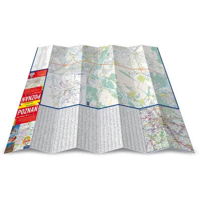 Pozna� papierowy plan miasta 1:20 000