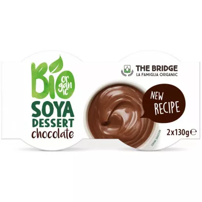 The Bridge Deser sojowy o smaku czekoladowym 2 x 130 g Bio