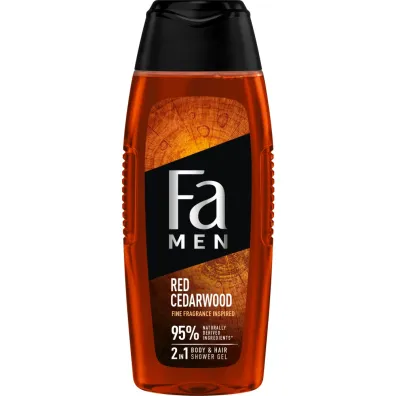 Fa Men Red Cedarwood �el pod prysznic z formu�� 2w1 o zapachu nut drzewnych czerwonego cedru 400 ml