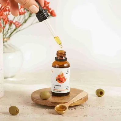 Aura Herbals Witamina A. Suplement diety w kroplach 30 ml
