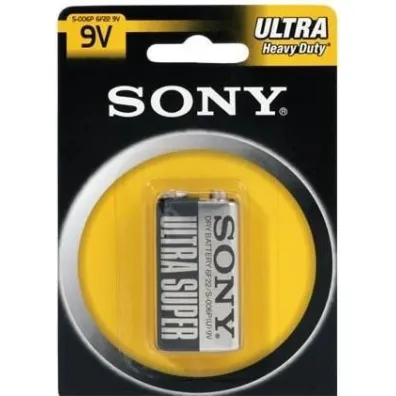 Bateria cynkowo-w�glowa SONY 6F22 9V 1 szt na blistrze