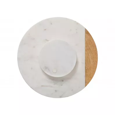 Secret de Gourmet Deska obrotowa 30 cm White Marble