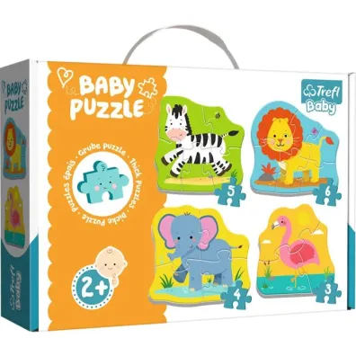 Baby Puzzle. Zwierz�tka na safari Trefl