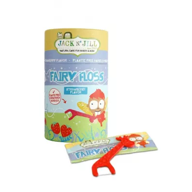Jack N Jill Ni dentystyczna dla dzieci Fairy Floss 30 szt.