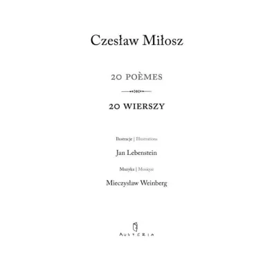 20 poemes | 20 wierszy - Czes�aw Mi�osz
