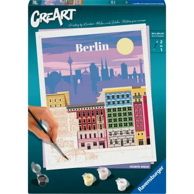 Malowanie po numerach CreArt - Berlin Ravensburger