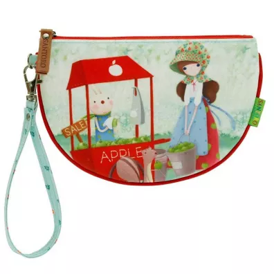 Santoro Portmonetka p�aska du�a - An Apple A Day