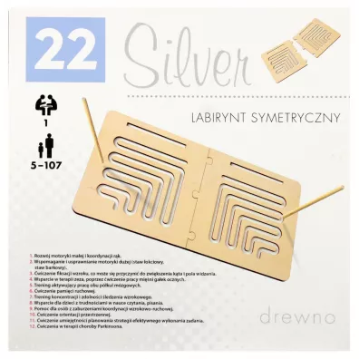 Symetryczny labirynt 3 Silver ALEX