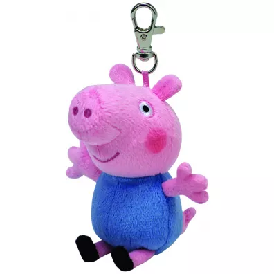 Beanie Babies. Peppa Pig - George brelok 8,5 cm. 46132 - �winka Peppa George Clip