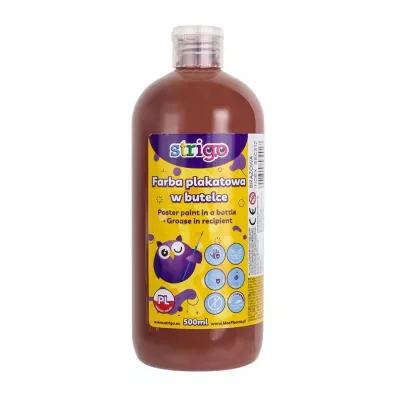 Strigo Farba plakatowa w butelce 500 ml