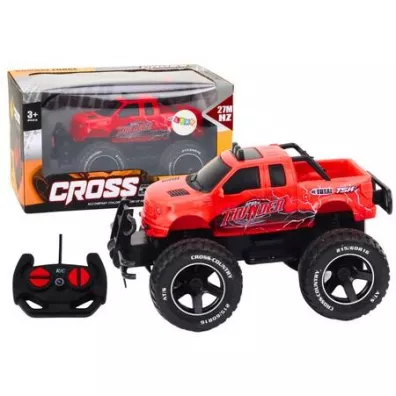 Teren�wka RC 1:18 czerwona LeanToys