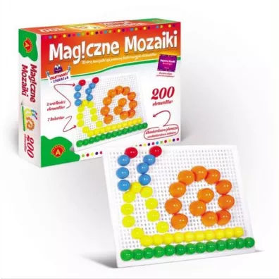 Alexander Magiczne mozaiki. Kreatywno�� i edukacja - 200 element�w