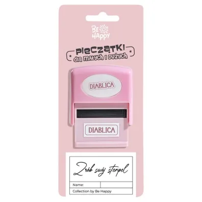 Be-Happy Gifts Piecz�tka z napisem - Diablica