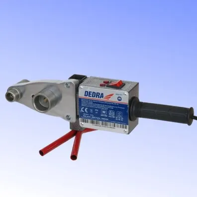 Dedra Zgrzewarka do rur pcv 800w/1500w walizka /adaptory 20-63mm/