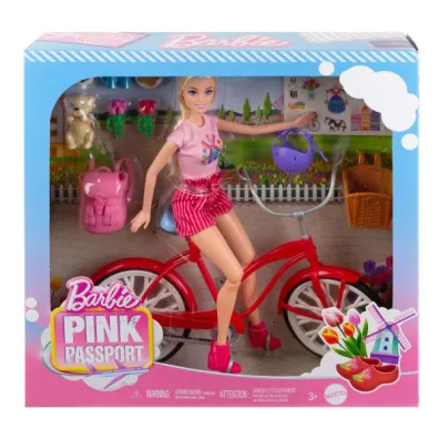 Barbie. Pink Passport Mattel