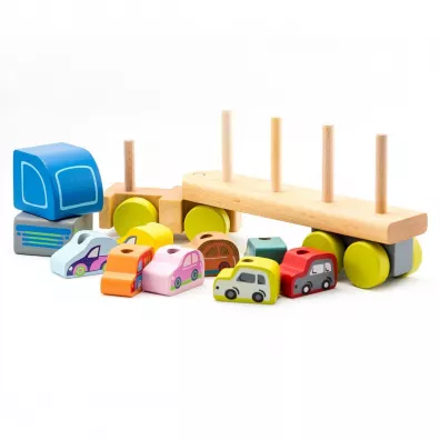 Ciarwka sorter z samochodami Cubika