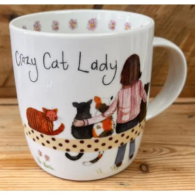 Alex Clark Kubek M02 Crazy Cat Lady Kociara
