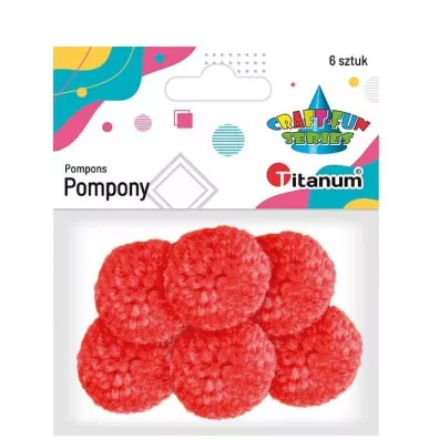 Titanum Pompony w��czkowe 3 cm