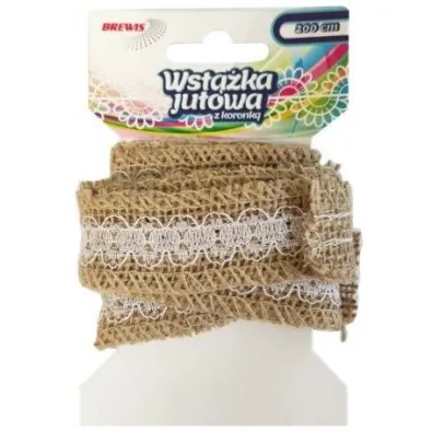 Brewis Wst��ka jutowa z koronk� 2m