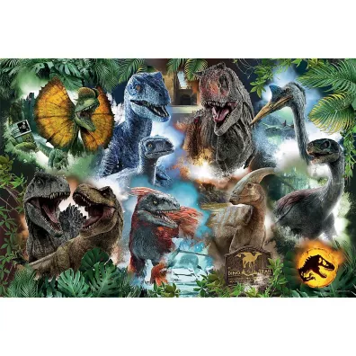 Puzzle 300 el. Ulubione dinozaury Trefl