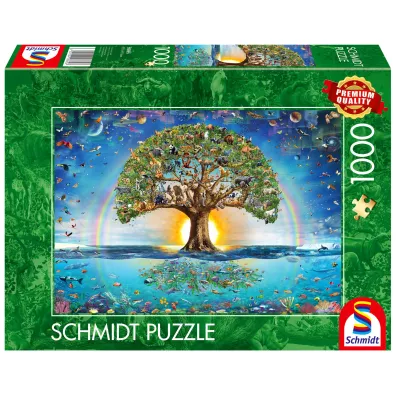 Puzzle PQ 1000 Magiczne drzewo ycia G3 Schmidt Spiele-Puzzle