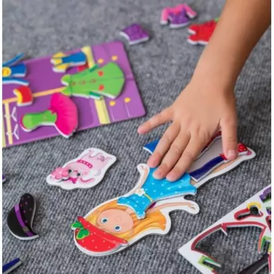 Puzzle Gra magnetyczna - Elegantki Roter Kafer