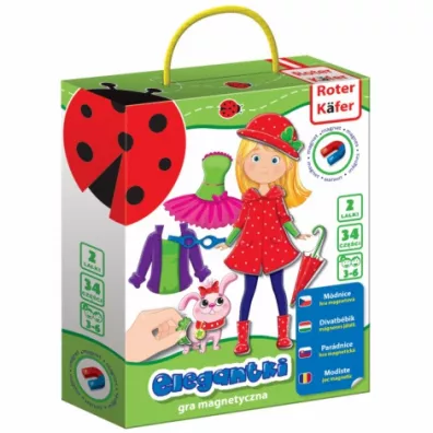 Puzzle Gra magnetyczna - Elegantki Roter Kafer